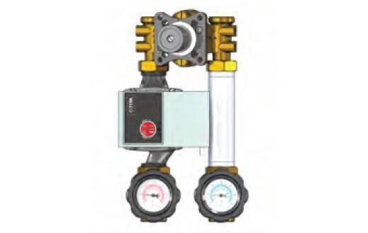 Насосная группа Huch EnTEC смесительная DN 20 без насоса EFG20020