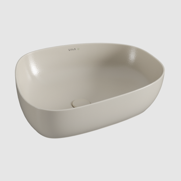 Раковина накладная VitrA Outline 550х450 мм тауп матовый VitrA Hygiene 7991B0660016
