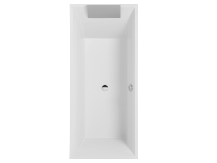 Ванна квариловая Villeroy & Boch Squaro 1700x750 мм альпийский белый UBQ170SQR2V01