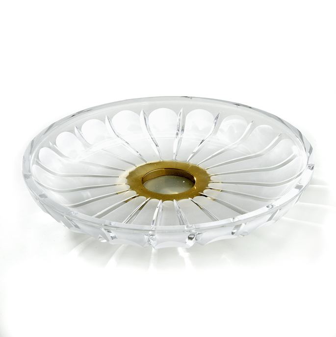 Лоток настольный 3SC Montblanc 220x220x25 мм латунь MB66ACROL