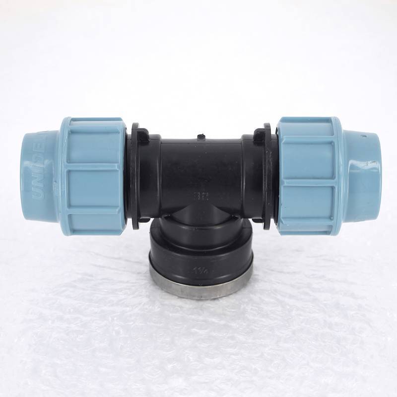 Тройник обжимной с внутренней резьбой Unidelta 32х1 1/4 для ПНД 1007032005