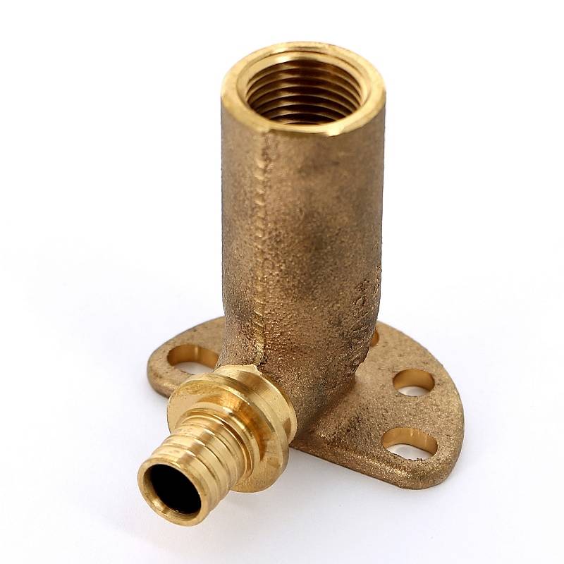 Водорозетка надвижная REHAU RAUTITAN RX 16x1/2 ВР h=70 мм бронза 366314