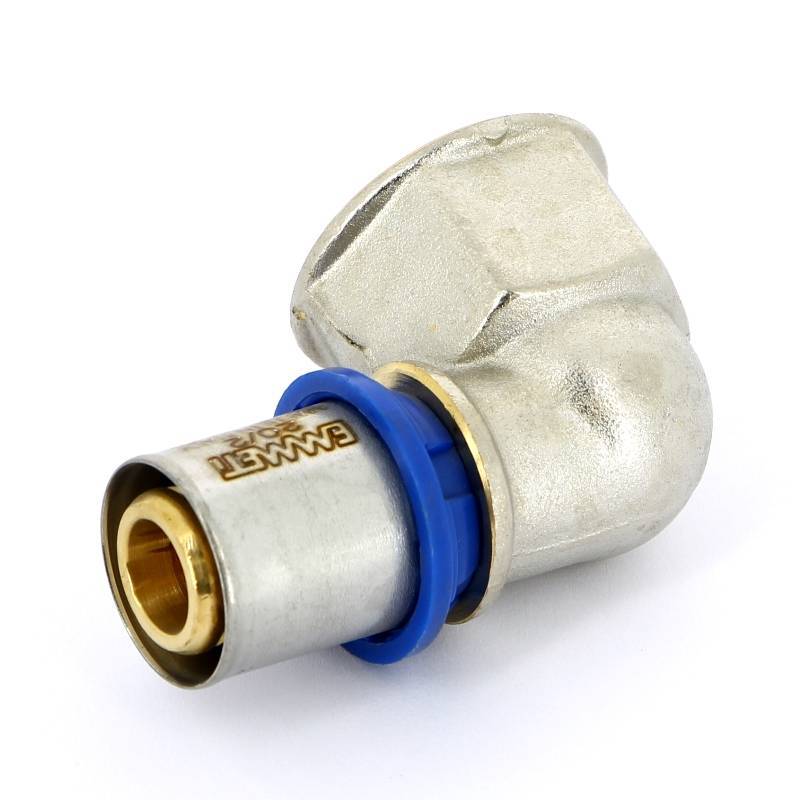 Угольник пресс с внутренней резьбой Emmeti 20x3/4 28101335