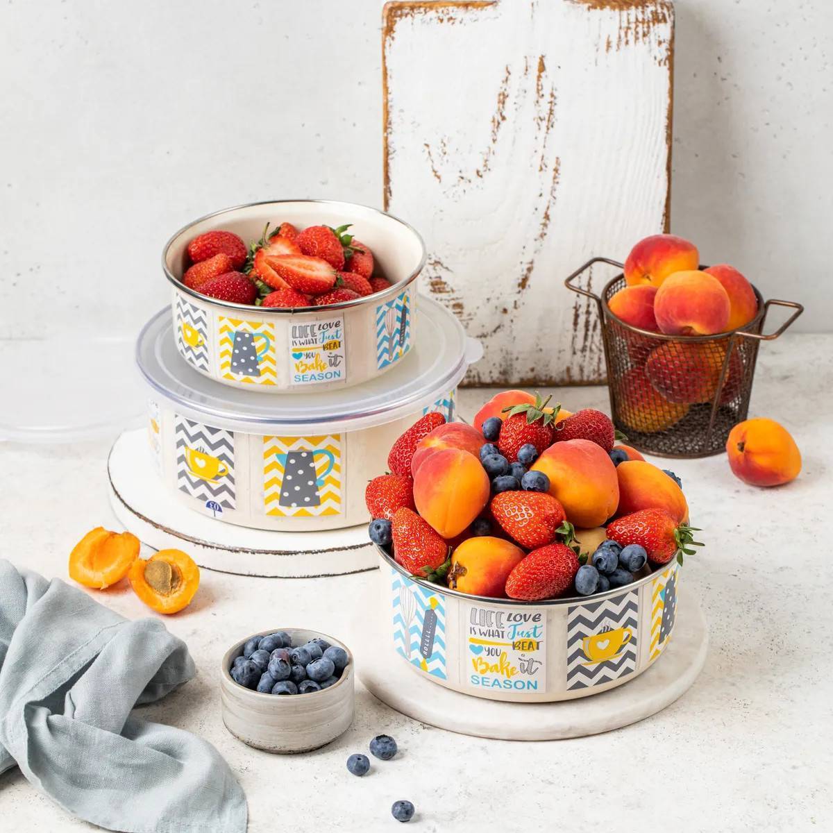 Миска эмалированная Metrot Кантри 1.3 л 7330