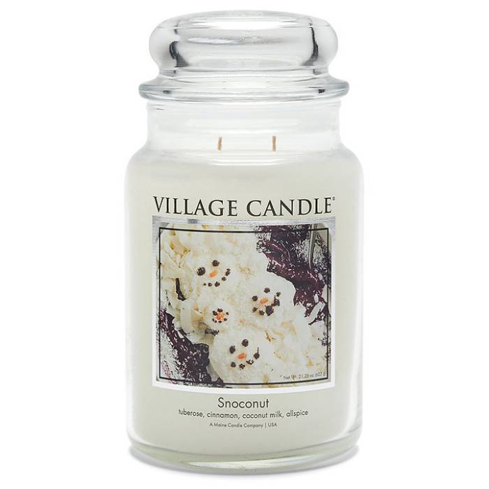 Ароматическая свеча Village Candle Coconut Milk Кокосовое молоко 602 г 10139