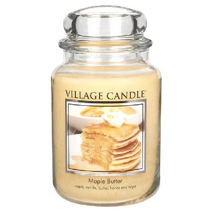 Ароматическая свеча Village Candle Maple Butter Кленовый сироп 602 г 10118