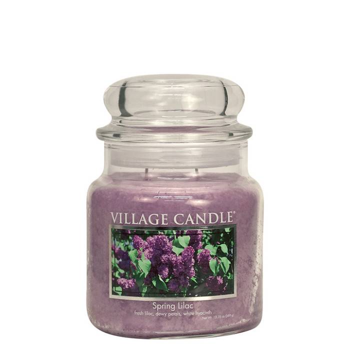 Ароматическая свеча Village Candle Spring Lilac Весенняя сирень 389 г 10147