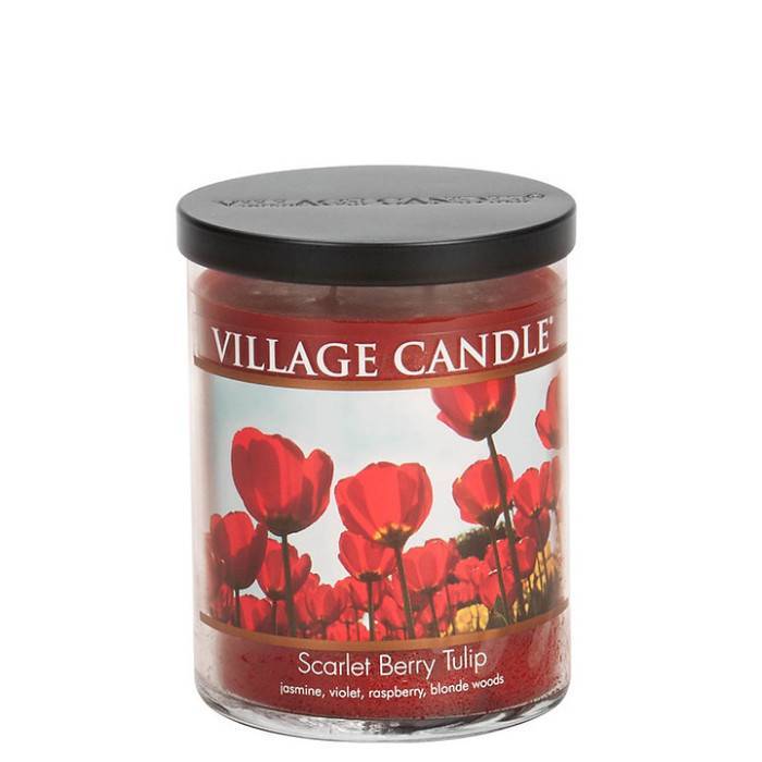 Ароматическая свеча Village Candle Тюльпан и красные ягоды 396 г 10133