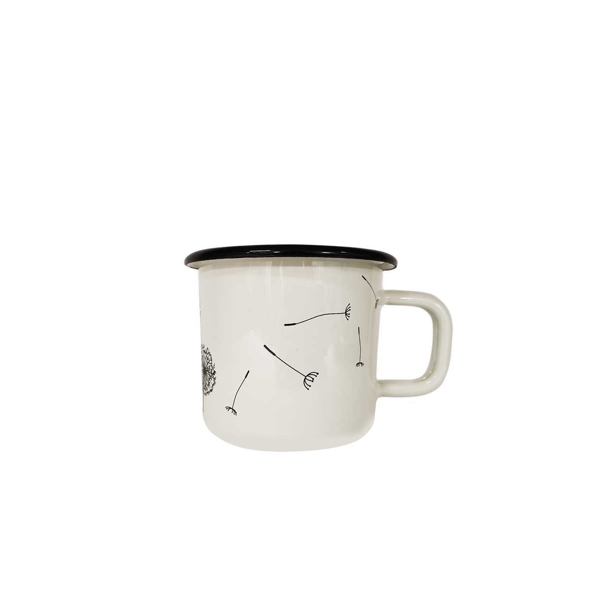 Кружка эмалированная Metrot Одуванчик 0.37 л 154831