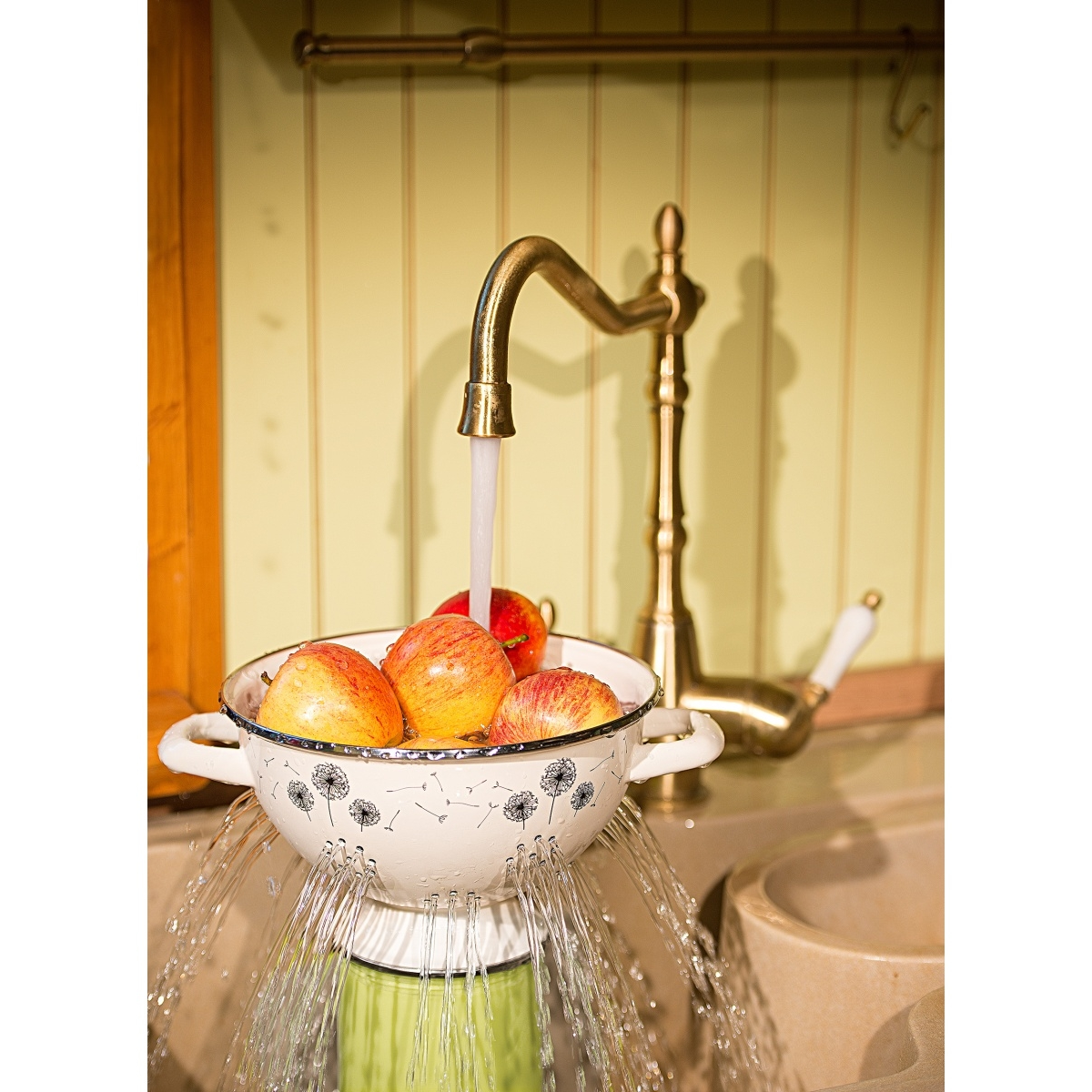 Дуршлаг Metrot Одуванчик эмалированная сталь 159884