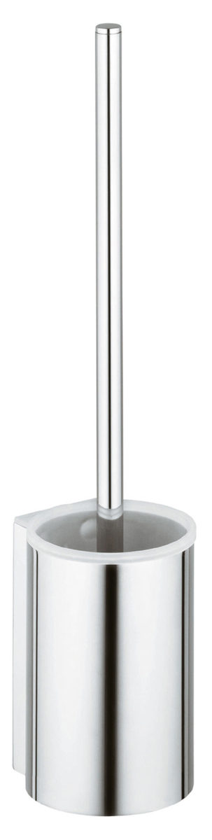 Туалетный гарнитур KEUCO PLAN с белой пластиковой колбой нержавеющая сталь 14972070100