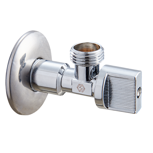 Кран шаровой угловой Högert Premium 1/2 x 1/2 НН PN 10 бабочка приборный BV46404