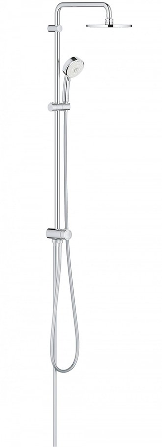 Душевая система с переключателем GROHE Tempesta Cosmopolitan 200 хром 26453001