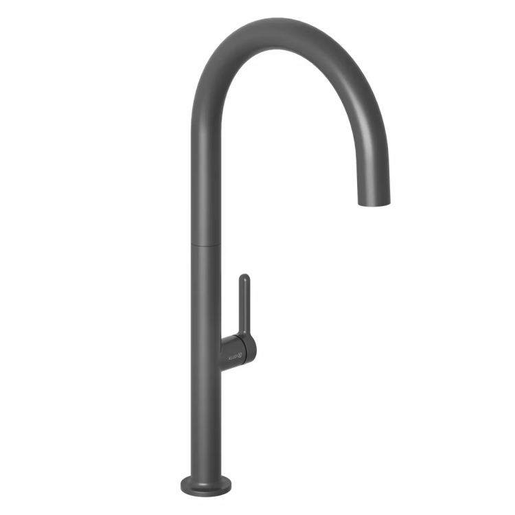 Смеситель для кухни Kludi AUREA однорычажный черный матовый 558036675