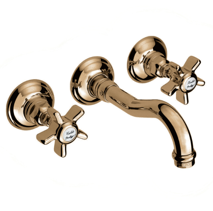 Смеситель для раковины Nicolazzi Dames Anglaises вентильный Bronzed Plated 1477EXTBZ18