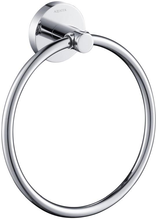 Полотенцедержатель кольцо Aquanet Европа хром AQ4112CR