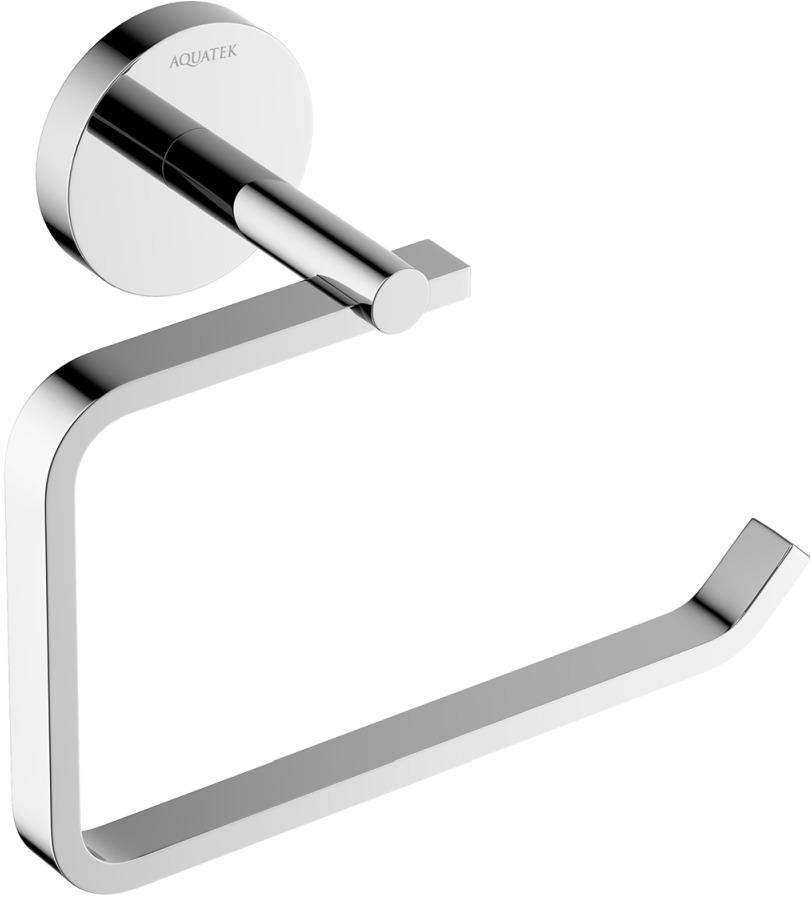 Бумагодержатель Aquatek БЕТТА квадратный хром AQ4608CR