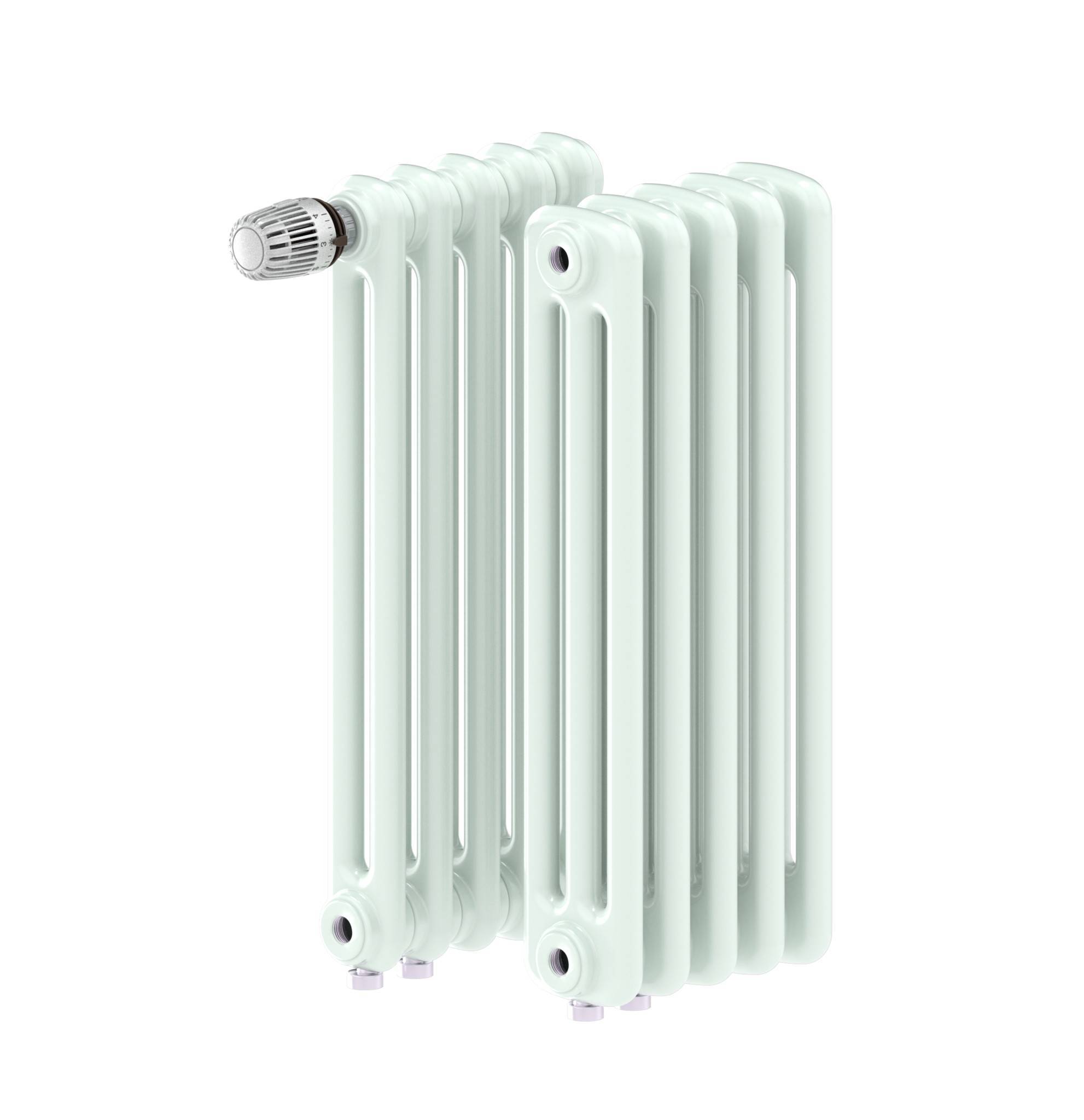 Радиатор трубчатый RIFAR TUBOG VENTIL 8 секций нижнее подключение белый TUB -08-DV1-W