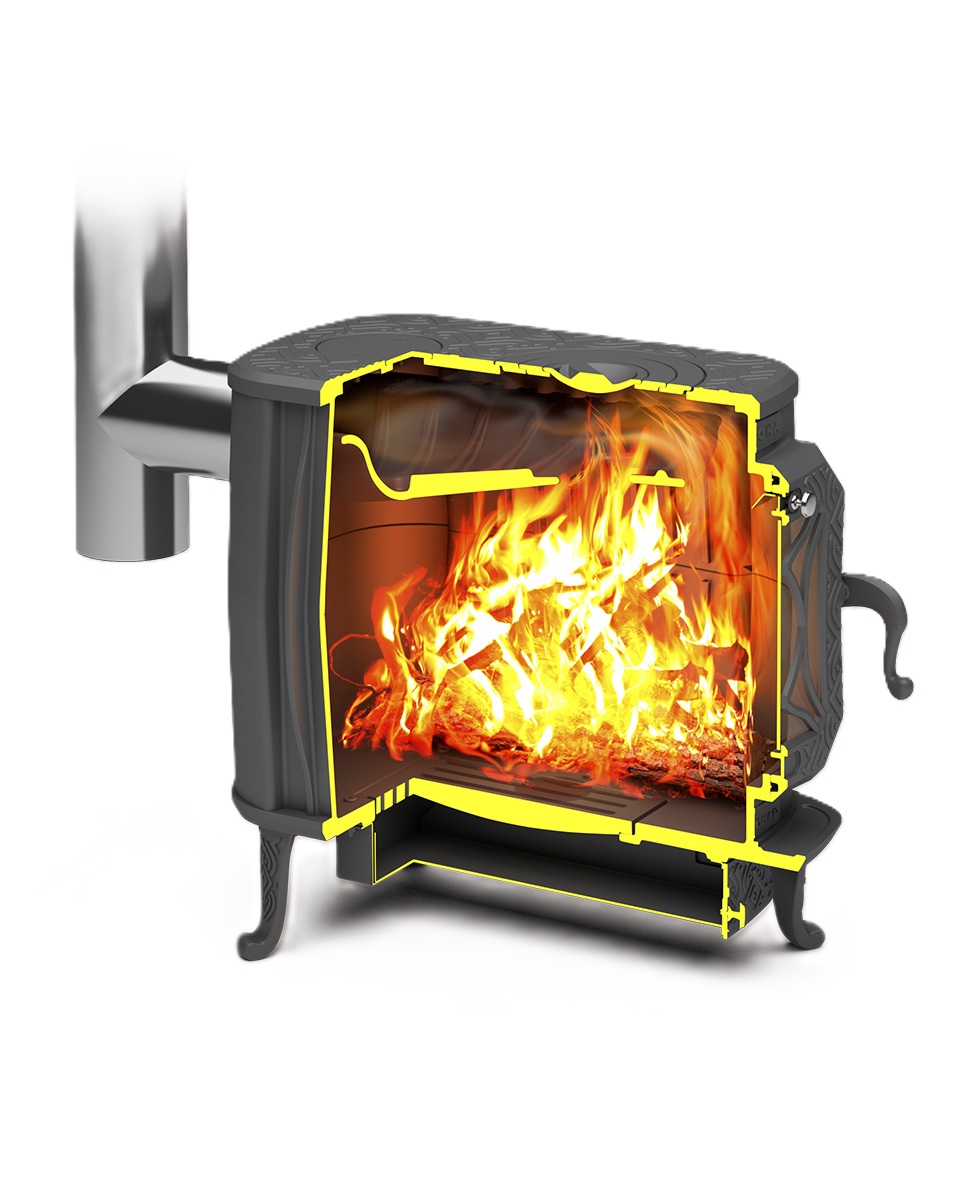 Отопительная печь-камин Теплодар Verona-200 АПО.25.000.00