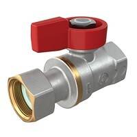 Кран шаровой Giacomini R251P-1 3/4 ВР х 3/4 накидная гайка для котлов R251PX014