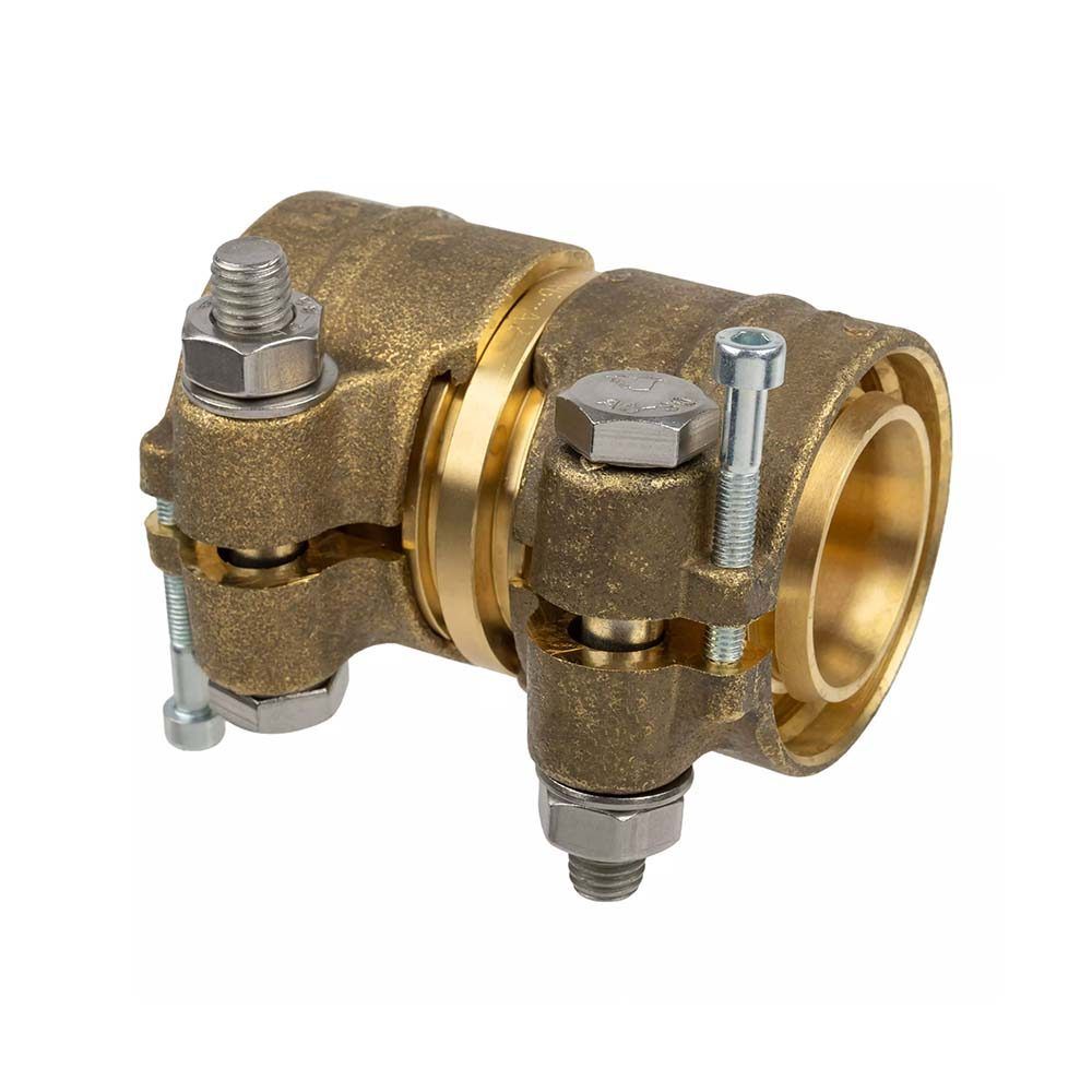 Соединитель зажимной Usystems для труб PN10 25x3.5-25x3.5 1010193
