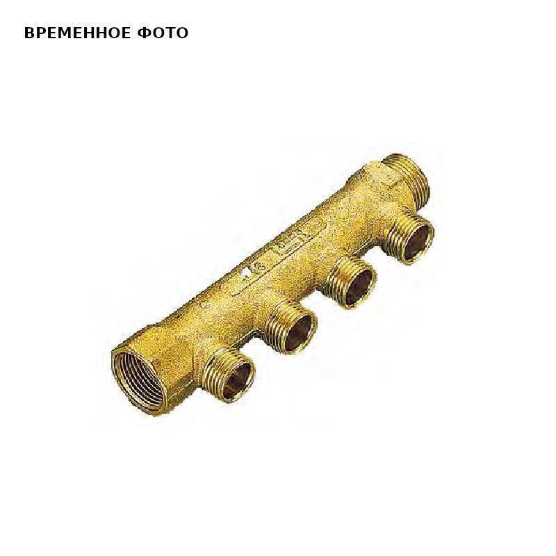 Коллектор Tiemme 1130CZ 3/4х1/2 4 выхода 50 мм 1160001