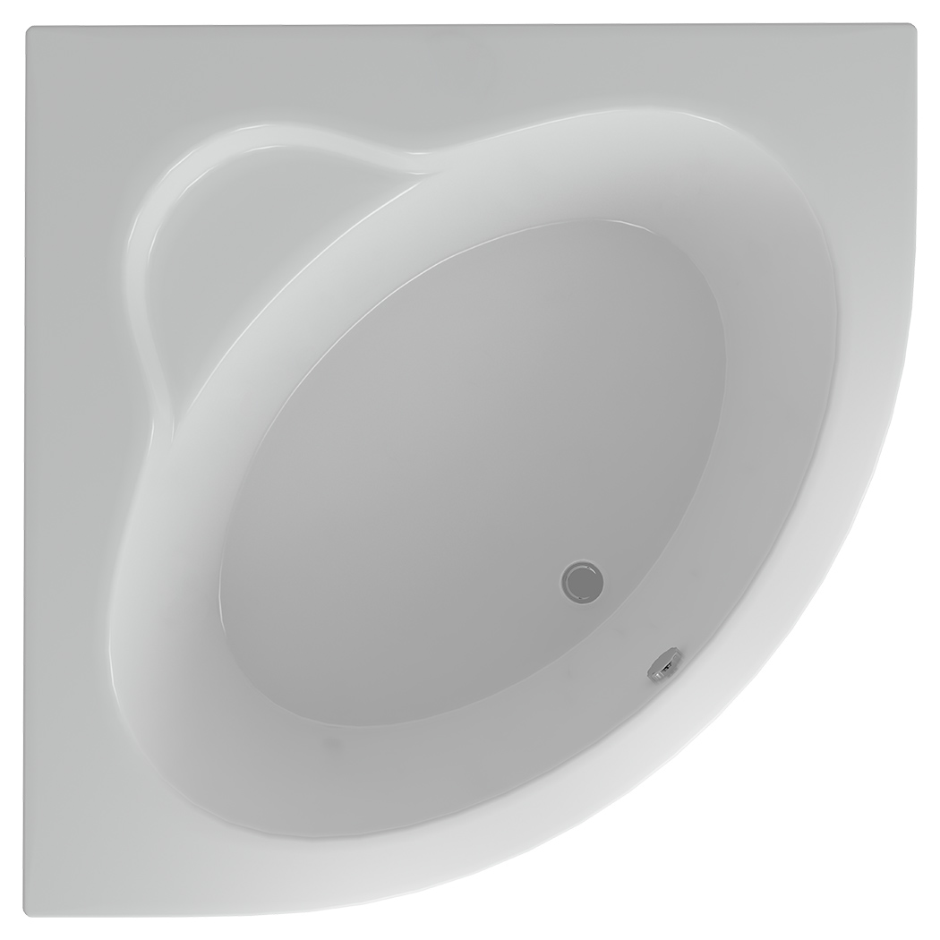 Тумба под раковину Акватон Калипсо 100 пустая с фрезерованным экраном KAL146-0000045