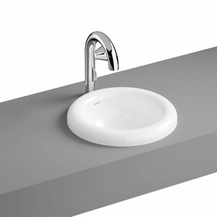 Раковина VitrA Liquid 400х400х155 мм VitrA Clean белый 7311B4030016