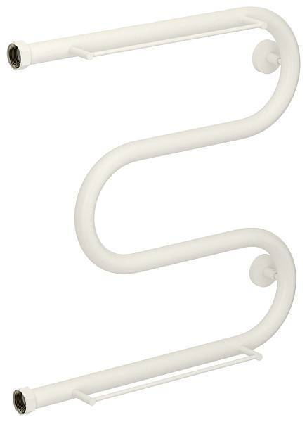 Полотенцесушитель водяной Сунержа М-образный 500x500 мм матовый белый 30-0008-5050