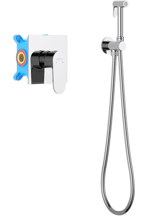 Набор с гигиеническим душем Aquanet Oberon со смесителем хром AQ1219CR
