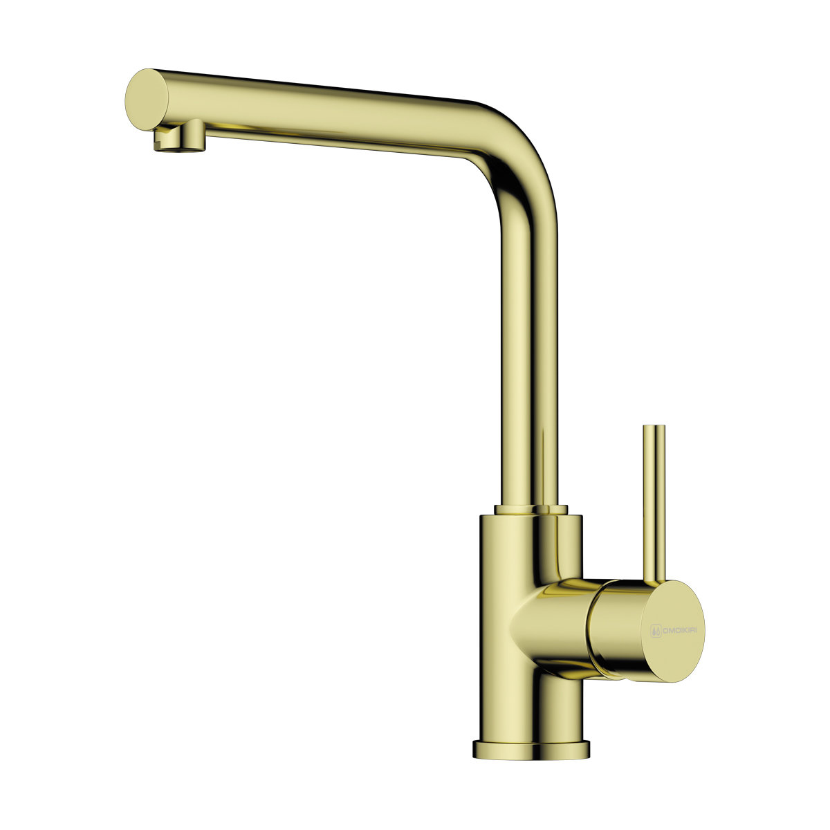 Смеситель для кухни Omoikiri Nakagawa LG светлое золото 4994480