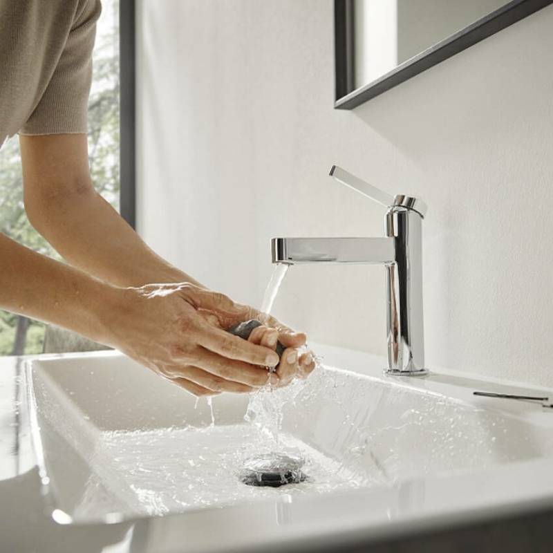 Выпуск для раковины Hansgrohe Push-Open хром 50100000