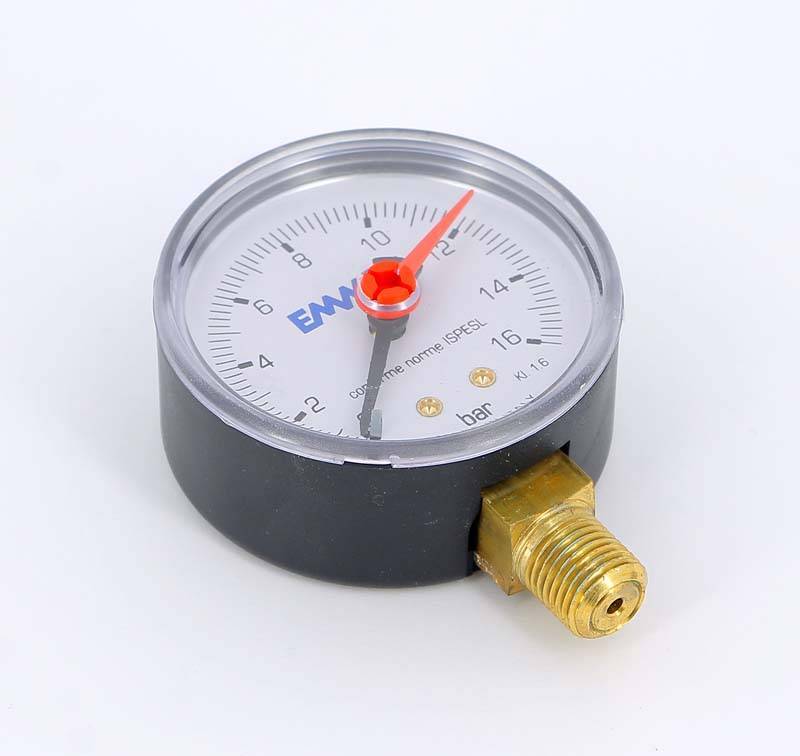 Манометр радиальный Emmeti 1/4 16 бар 63 мм 00612016