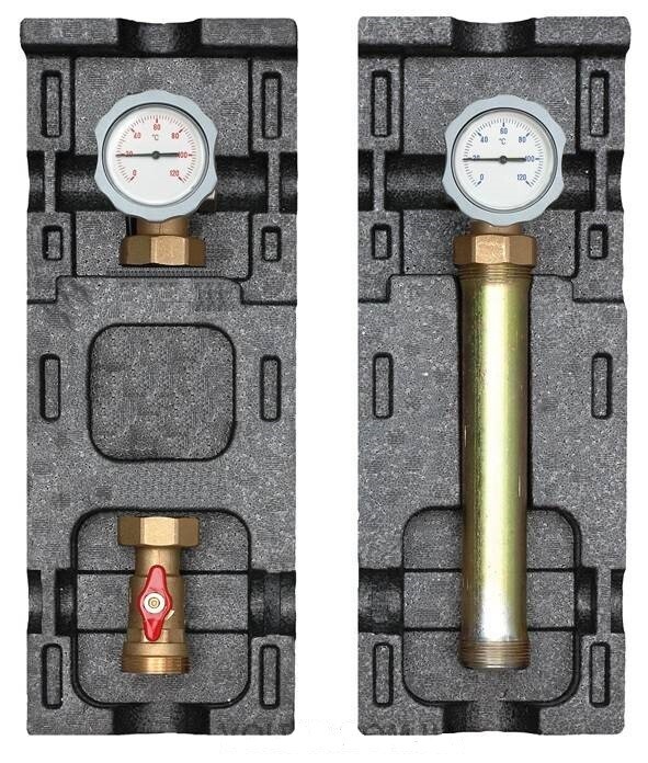 Насосная группа Meibes V-UK прямая DN 25 без насоса левая ME 66813 EA