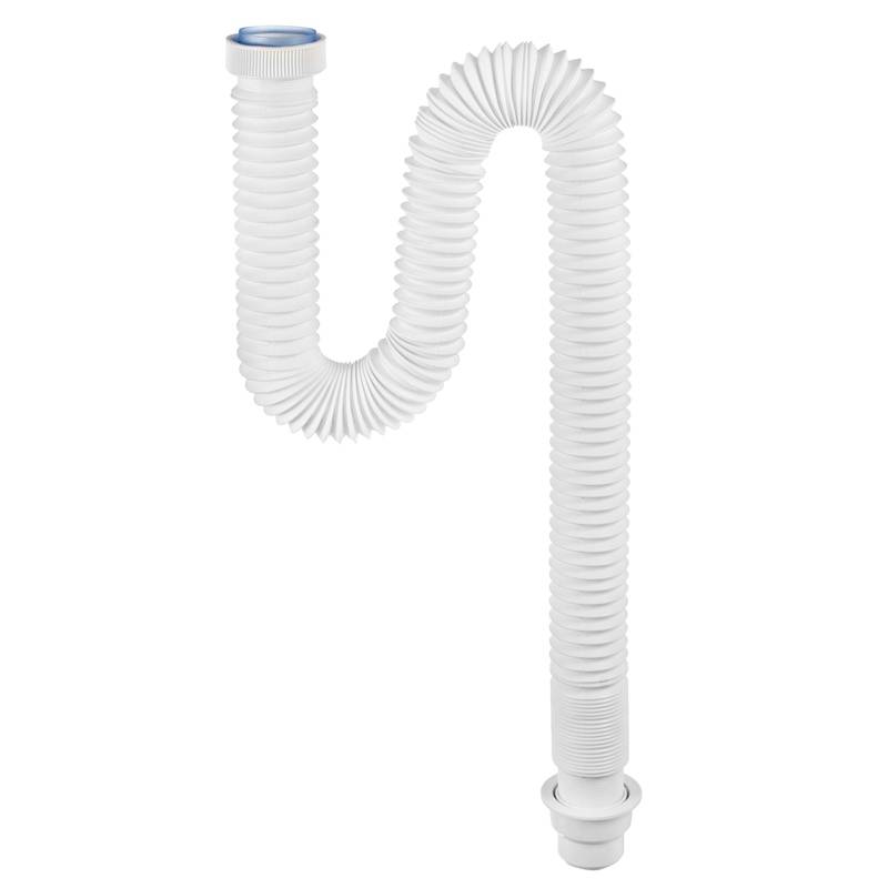 Сифон гофрированный Wirquin Элит 1 1/2 х 40/50 мм без выпуска 1200 мм 30980623