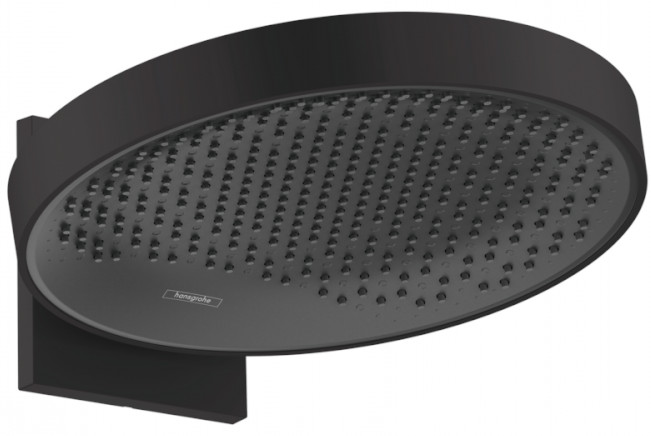 Верхний душ с настенным держателем hansgrohe Rainfinity 360 1jet матовый черный 26230670