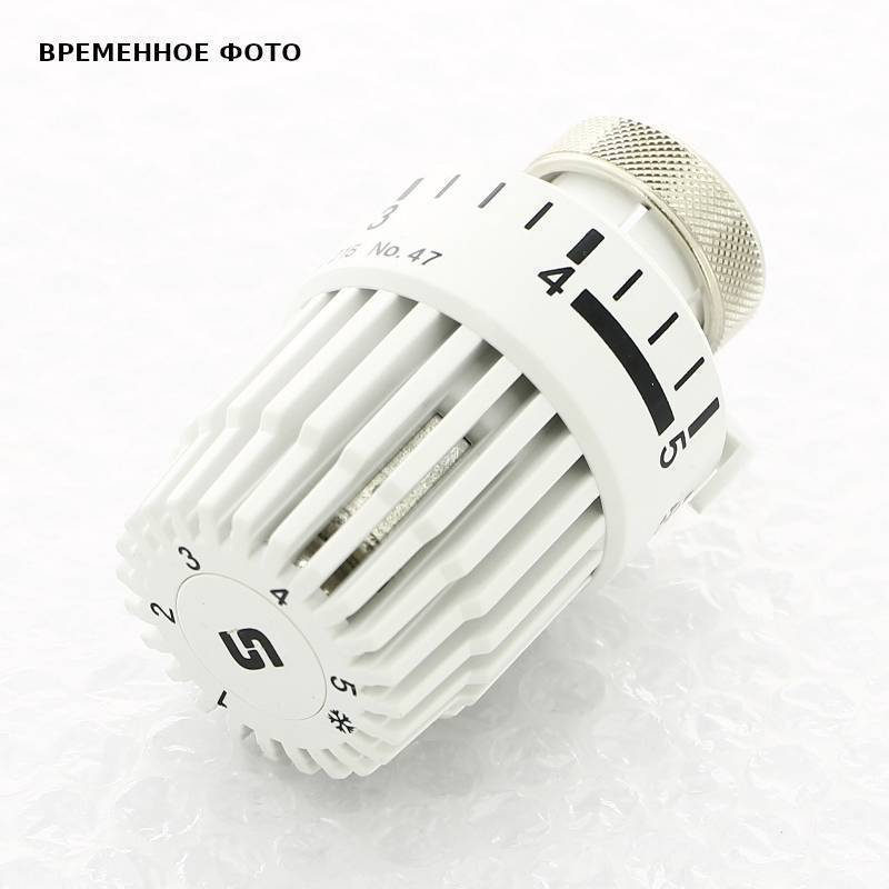 Термостатическая головка Uni-Fitt S M30x1.5 белая 169W0001