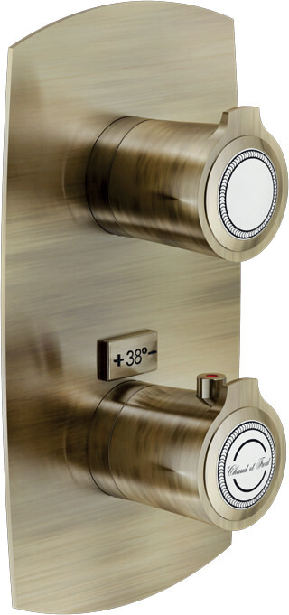 Смеситель для душа термостатический TopZero Sofi внешняя часть бронза SI98102BR