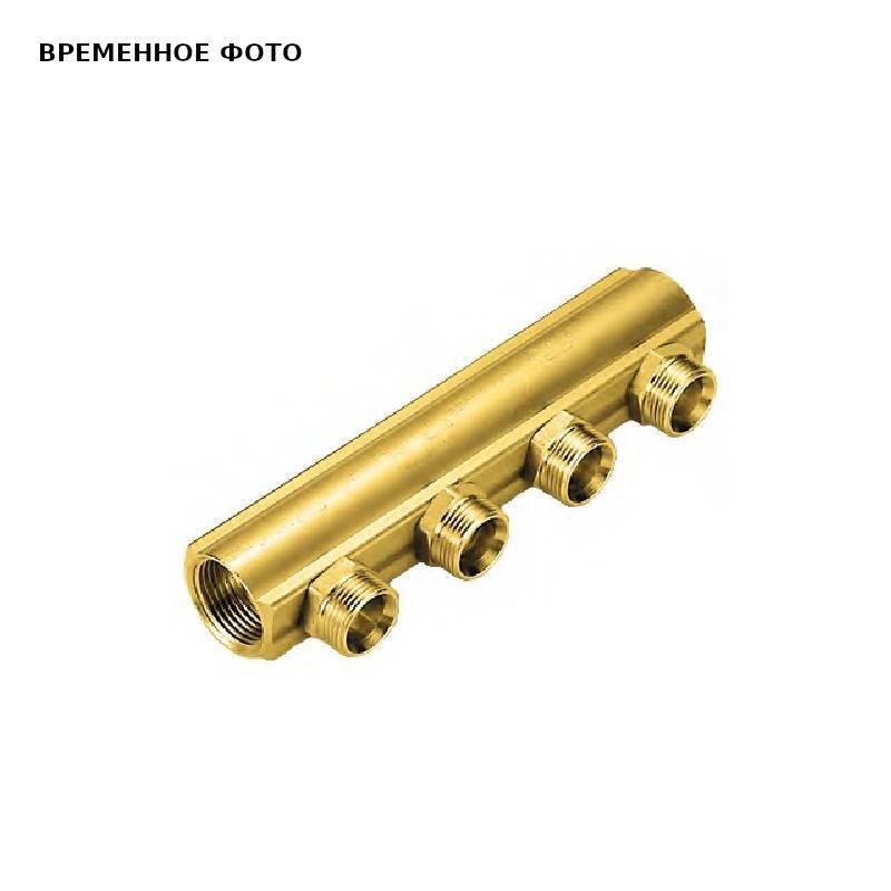 Коллектор магистральный Tiemme 1 ВВ 2 выхода 3/4 EK 50 мм 1970081