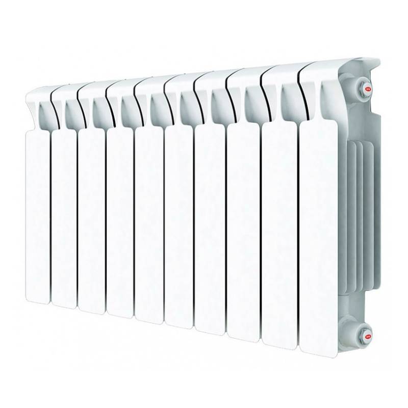 Радиатор биметаллический Rifar Monolit 500 12 секций нижнее правое подключение RM50012НП50