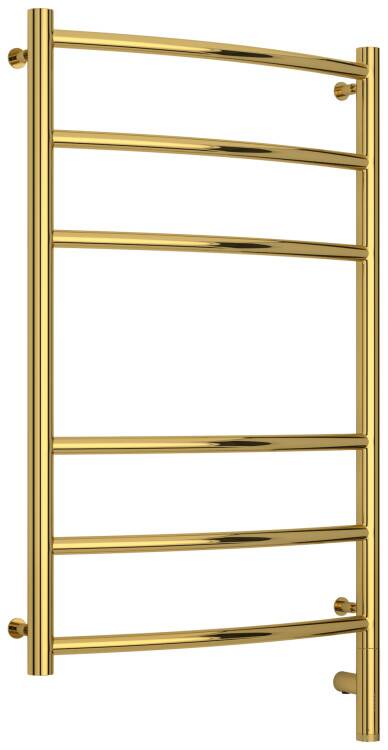 Полотенцесушитель электрический Сунержа Галант 3.0 800x500 мм МЭМ нижнее подключение справа золото 0358018050