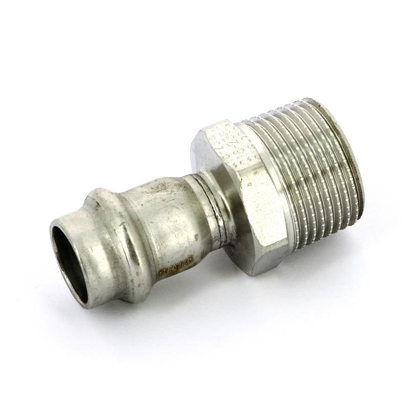 Муфта переходная пресс-Н Viega Sanpress Inox нержавеющая сталь 15x3/4 SC-Contur 436452