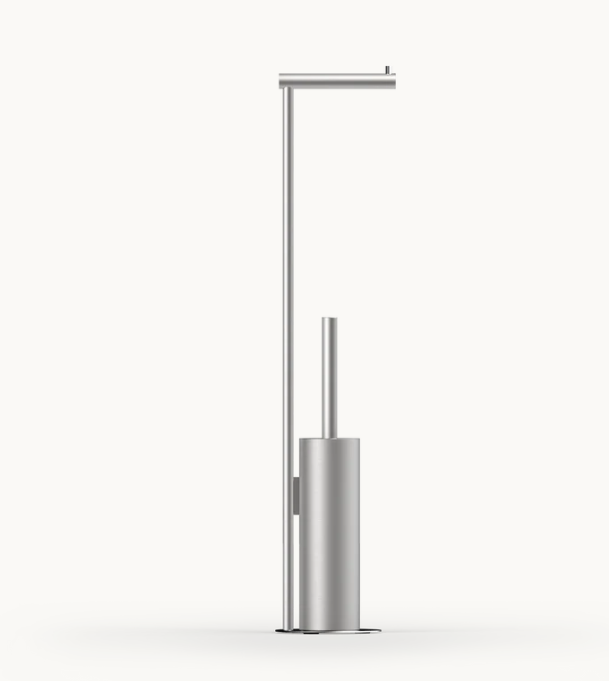 Ершик для унитаза Decor Walther Bar напольный 140х145х755 мм сталь матовая 0861576