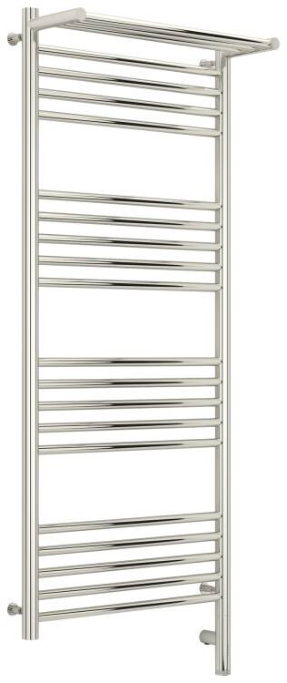 Полотенцесушитель электрический Сунержа Богема 3.0 с полкой 1200x500 мм МЭМ справа полированная сталь 0058071250