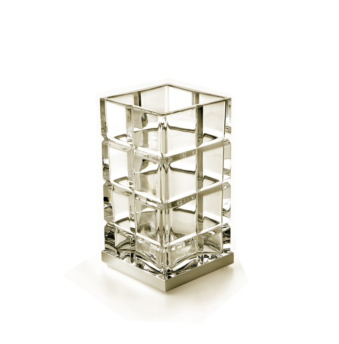 Стакан настольный 3SC Palace 75х75х140 мм золото PA03ACRGD