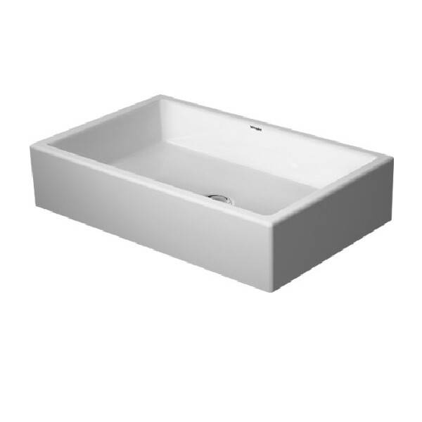 Раковина накладная Duravit Vero Air 600x380 мм без отверстия для смесителя 2351600000
