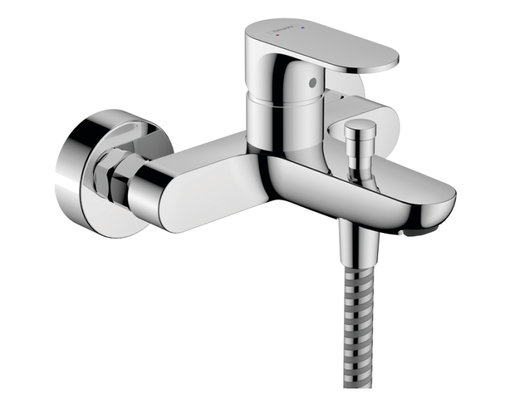 Смеситель для ванны и душа Hansgrohe Rebris S однорычажный встраиваемый хром 72443000
