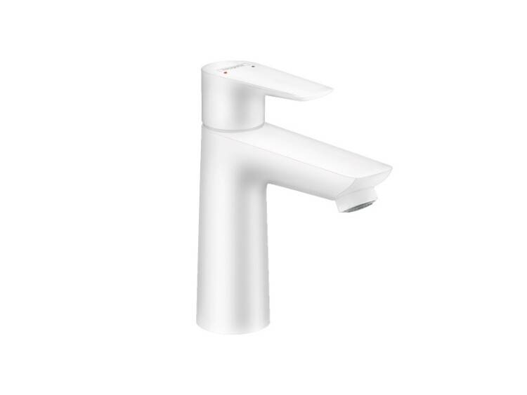Смеситель для раковины Hansgrohe Talis E 110 белый матовый 71710700