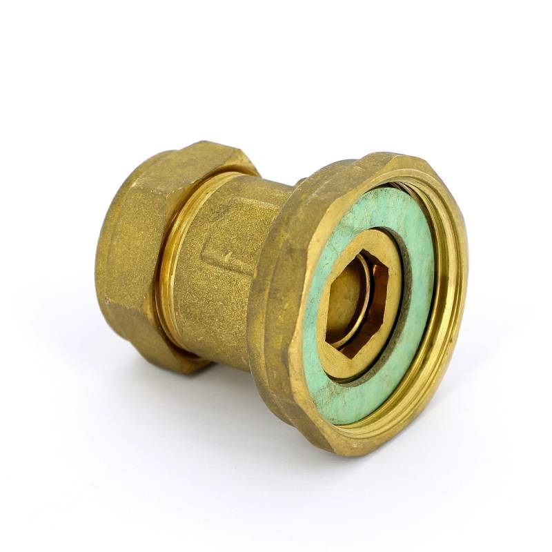 Соединение обжимное Watts PAV/A-L28 со встроенным шаровым краном 10003680