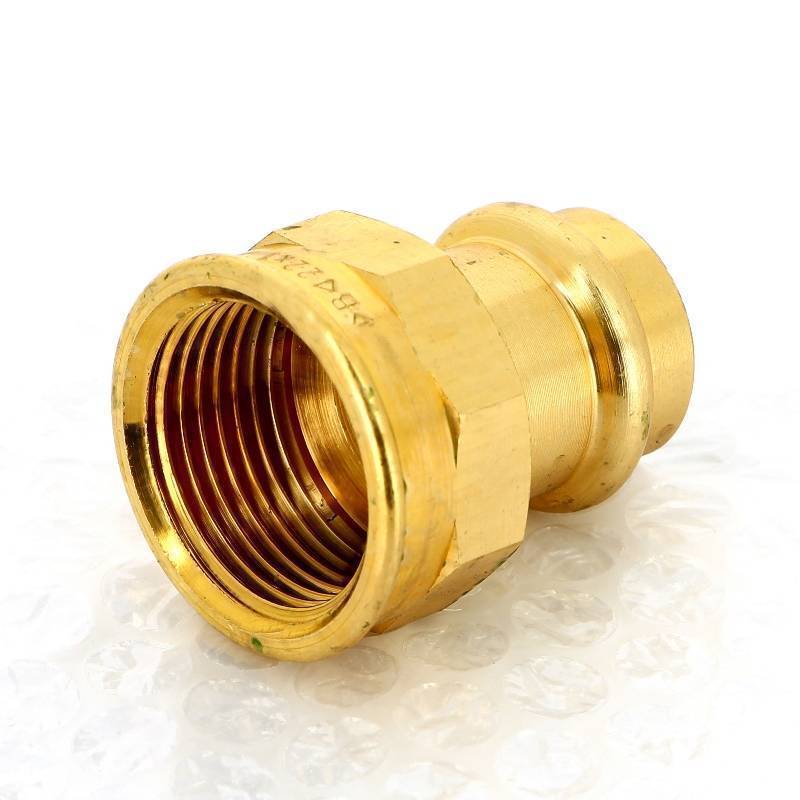 Муфта переходная IBP >B< Press 22 мм х 1 ВР бронза P4270G02208000